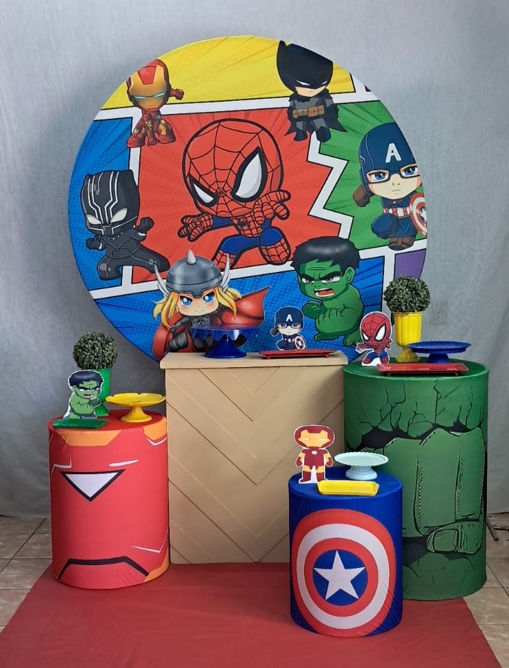 Vingadores Baby Ouro - gracypeguemonte
