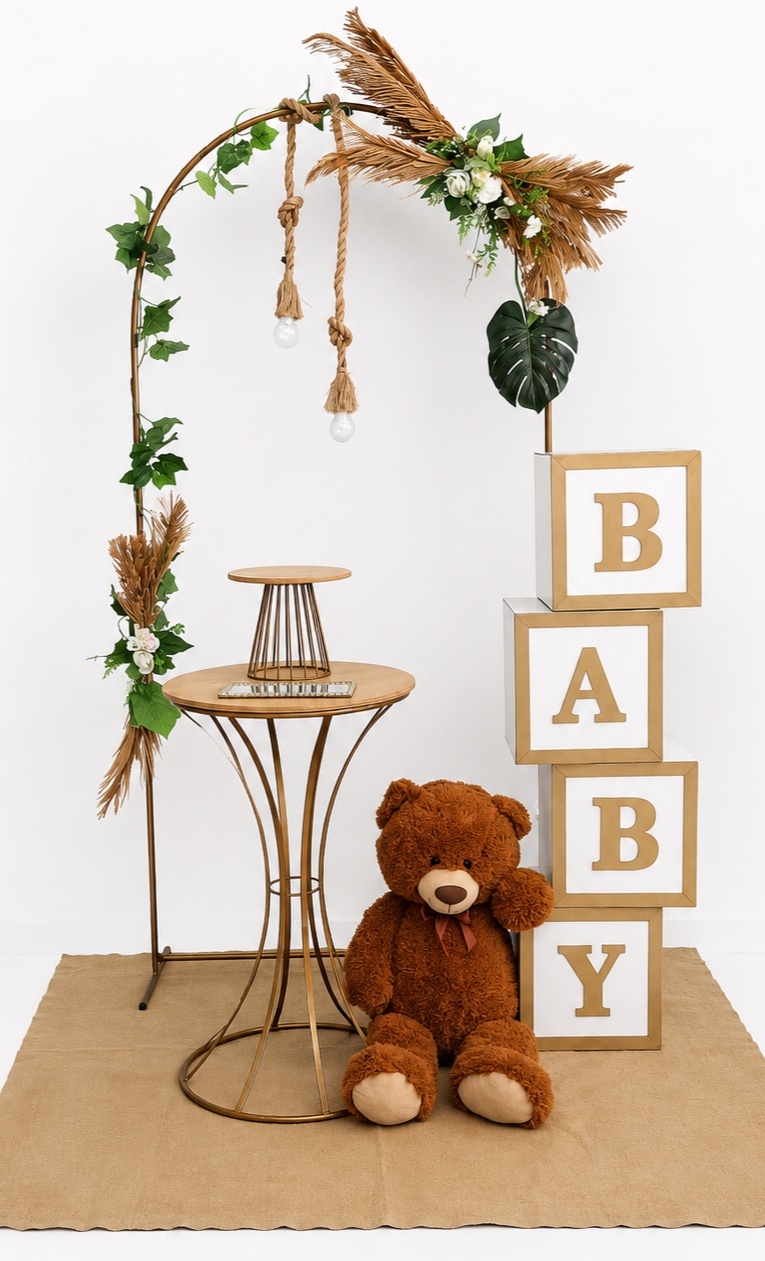 Painel Romano Oh Baby / Neutro - gracypeguemonte