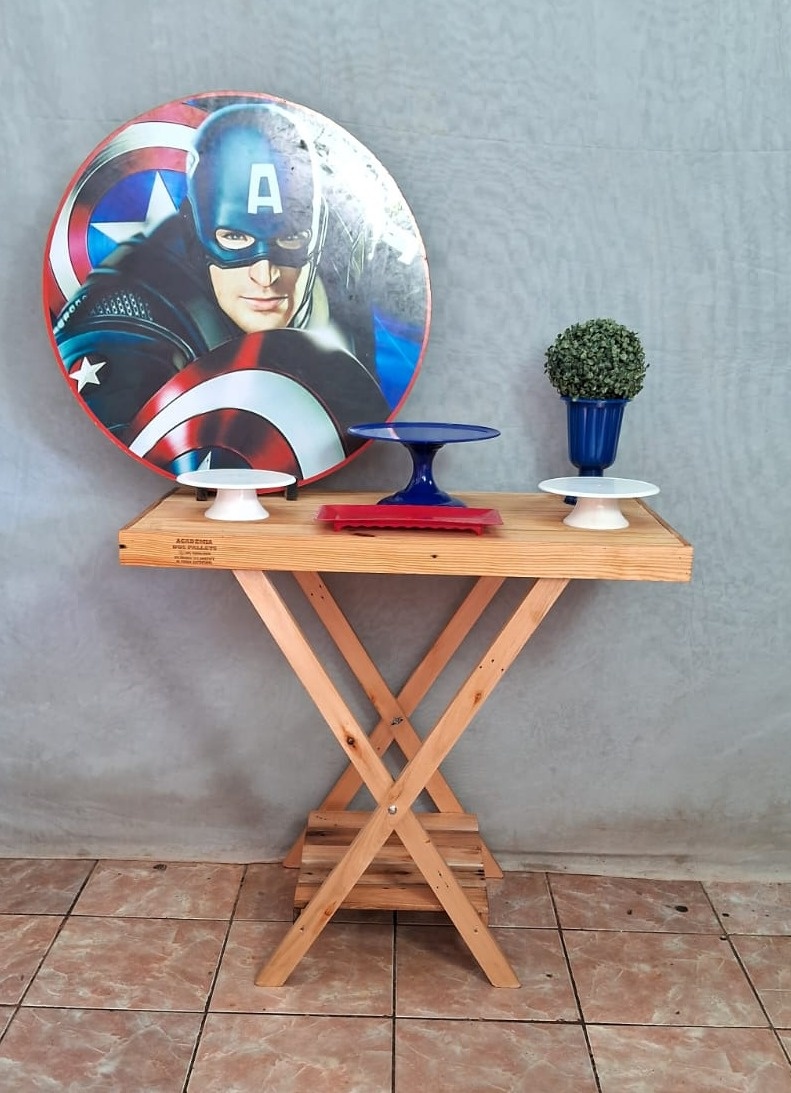 Kit Mesa Capitão America - gracypeguemonte