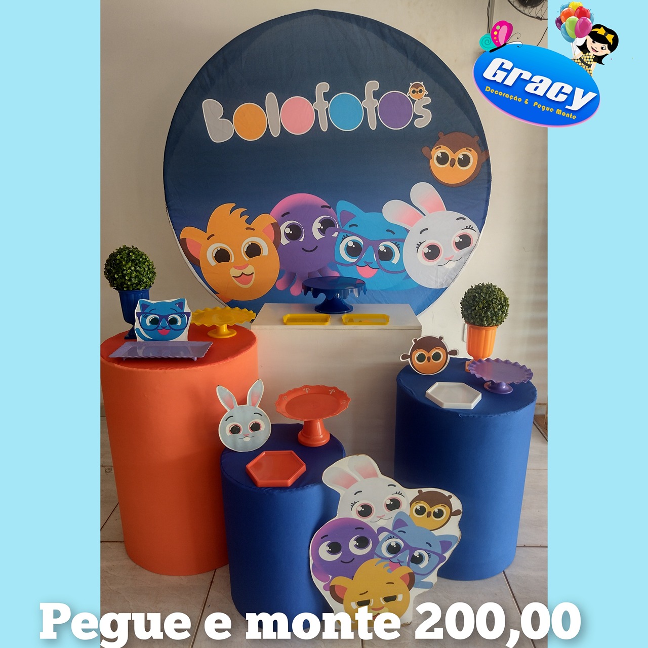 Bolofofos Menino Ouro - gracypeguemonte