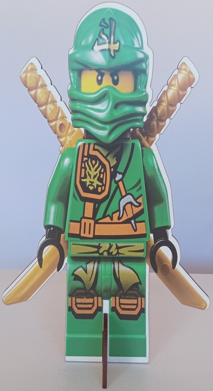 Display de Mesa Ninja Go - Pegue e Monte Leão de Judá 