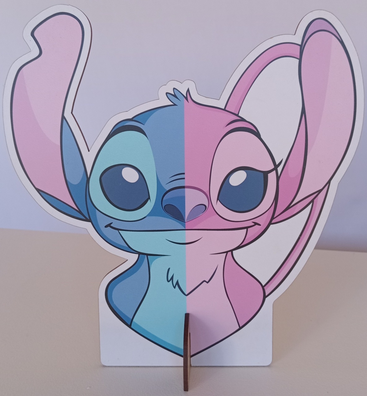 Display de Mesa Stitch/Angel - Pegue e Monte Leão de Judá 