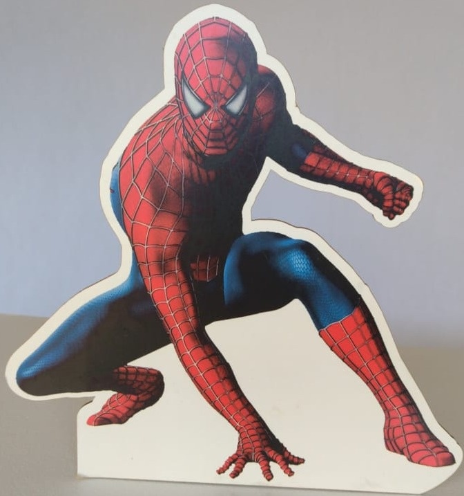 Display de Mesa Homem Aranha - Pegue e Monte Leão de Judá 