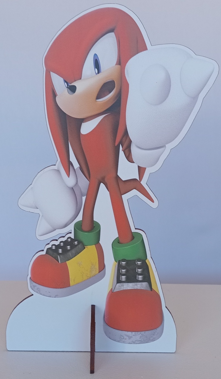 Display de Mesa Sonic - Pegue e Monte Leão de Judá 