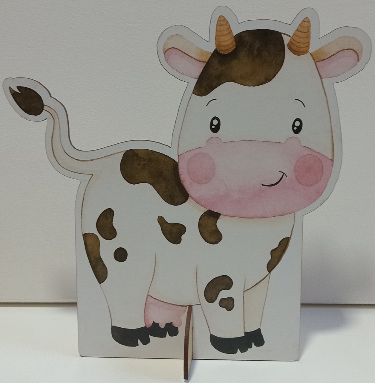 Display de Mesa Vaquinha (Fazendinha)  - Pegue e Monte Leão de Judá 