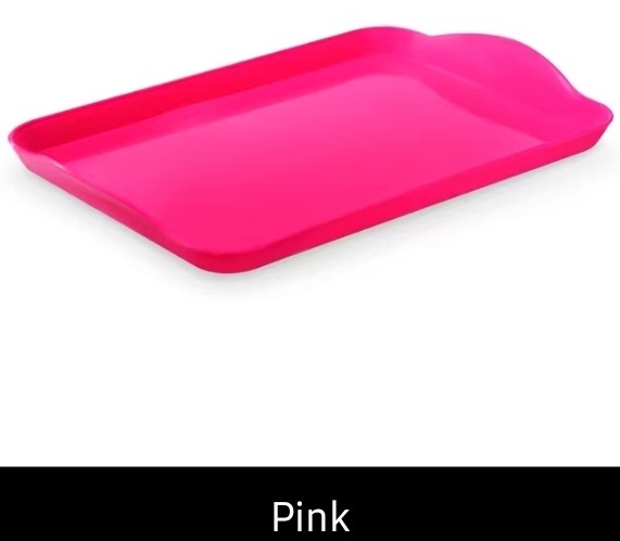 Bandejinha Rosa Pink - Pegue e Monte Leão de Judá 