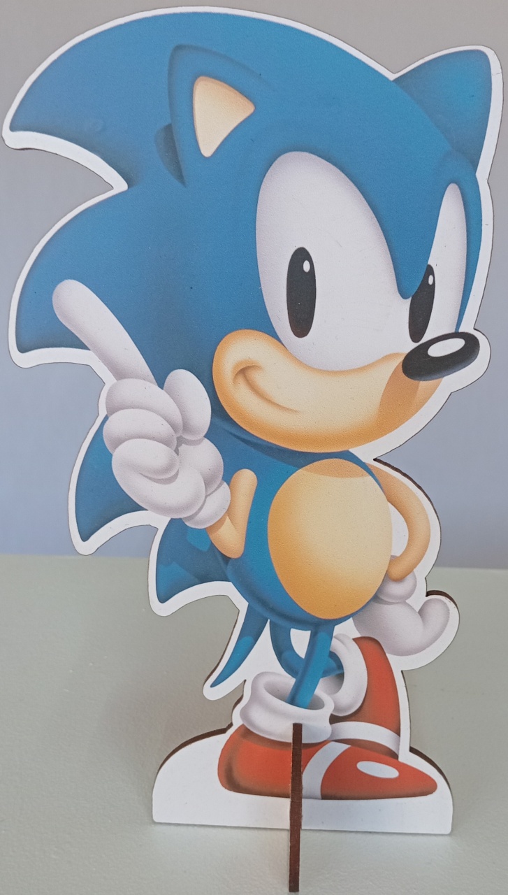 Display de Mesa Sonic - Pegue e Monte Leão de Judá 