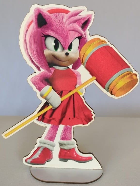 Display de Mesa Sonic - Pegue e Monte Leão de Judá 