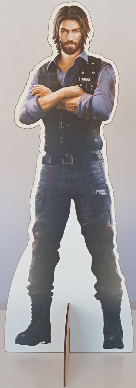 Display de Chão Free Fire - Pegue e Monte Leão de Judá 