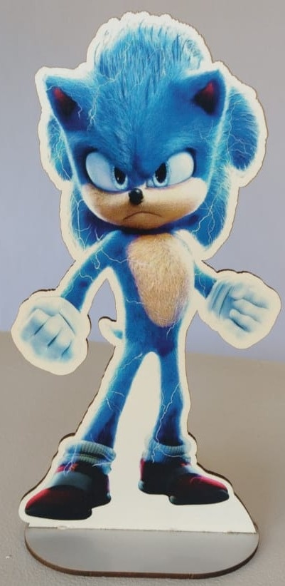 Display de Mesa Sonic - Pegue e Monte Leão de Judá 