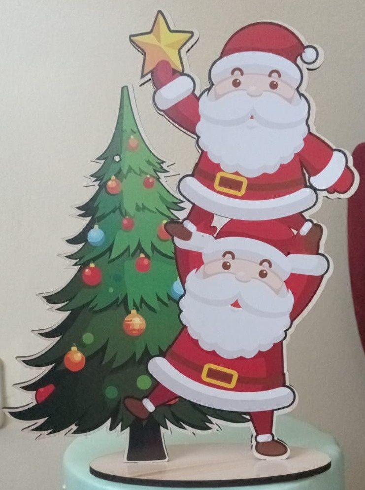 Display de Mesa Natal   - Pegue e Monte Leão de Judá 