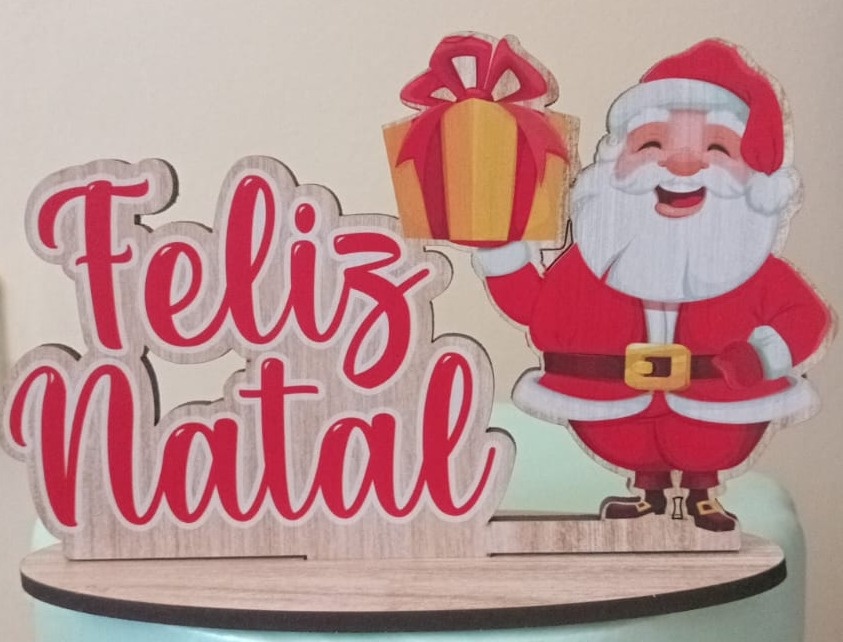 Display de Mesa Natal  - Pegue e Monte Leão de Judá 