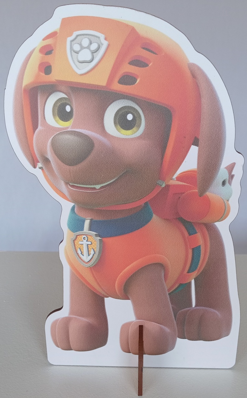 Display de Mesa Zuma Patrulha Canina - Pegue e Monte Leão de Judá 