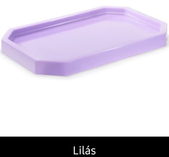 Bandeja Mini Lapidada Lilás  - Pegue e Monte Leão de Judá 