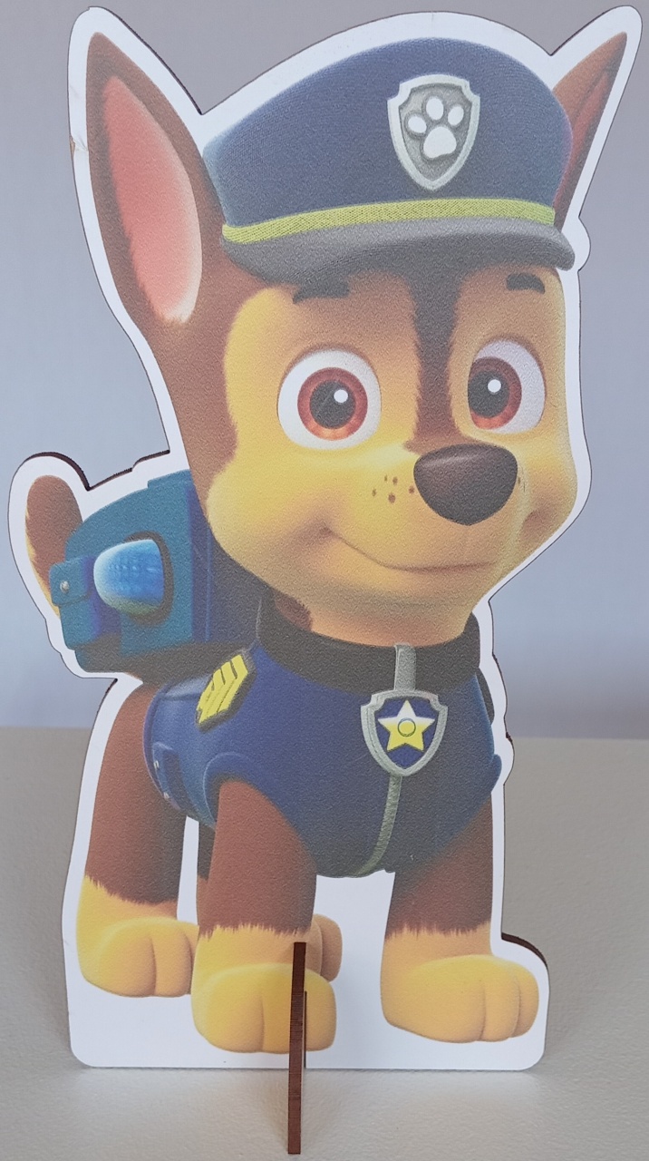 Display de Mesa Chase Patrulha Canina - Pegue e Monte Leão de Judá 
