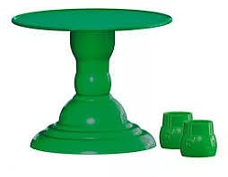 Boleira 22Cm Verde - Pegue e Monte Leão de Judá 