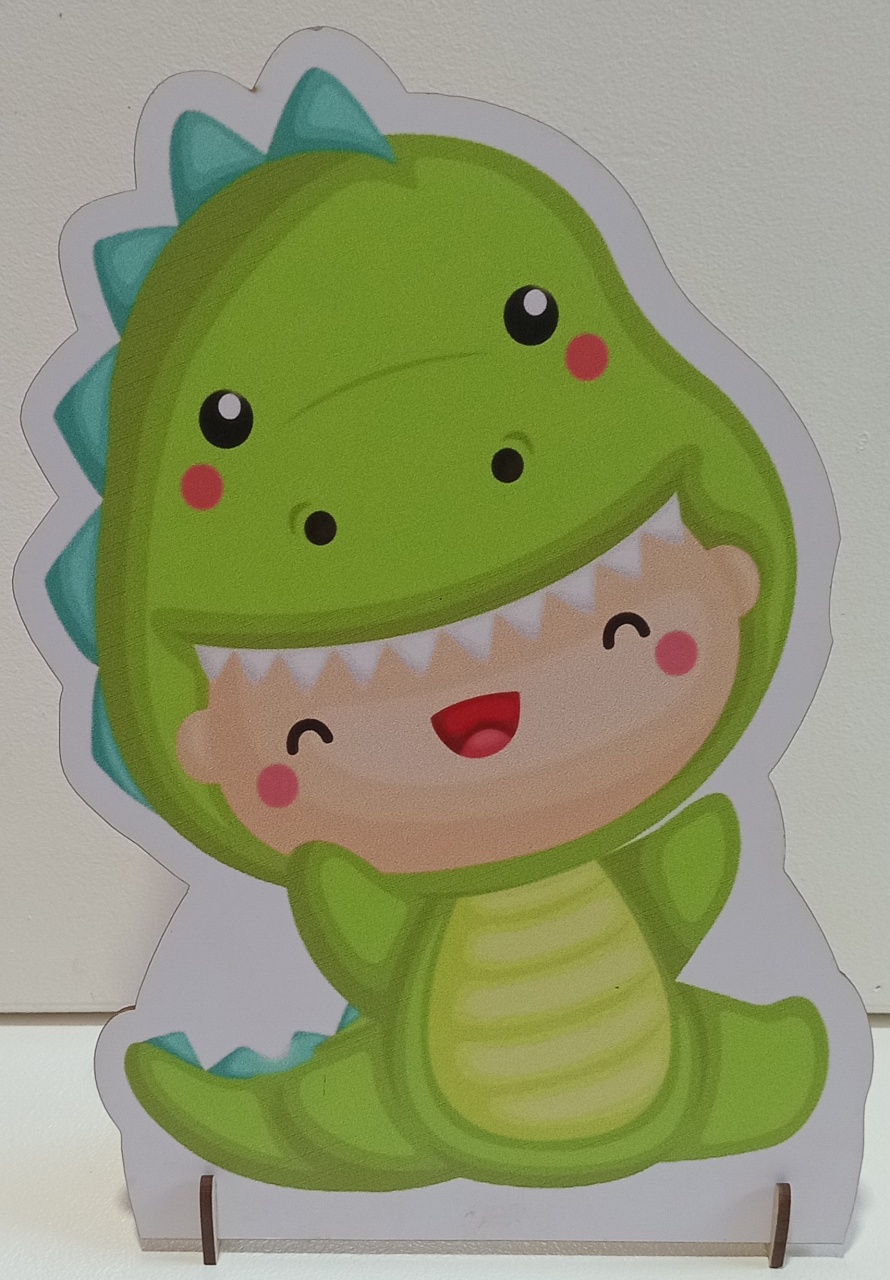 Display de Mesa Dino Baby  - Pegue e Monte Leão de Judá 