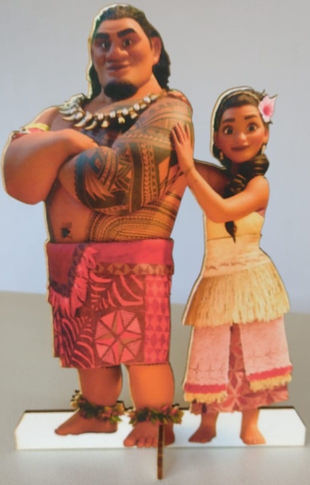 Display de Mesa Moana - Pegue e Monte Leão de Judá 
