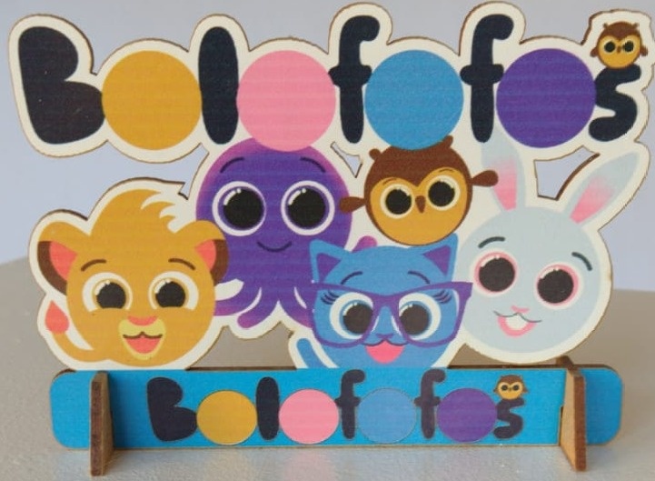 Display de Mesa Bolofofos - Pegue e Monte Leão de Judá 