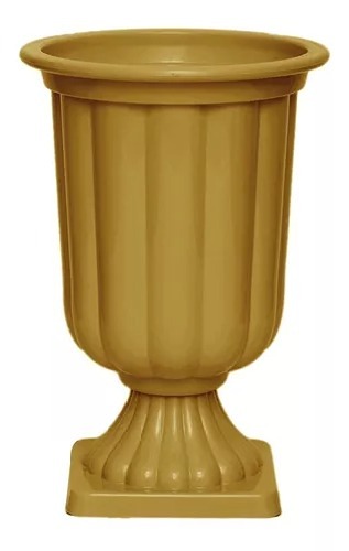 Vaso Grego Médio Dourado - Pegue e Monte Leão de Judá 