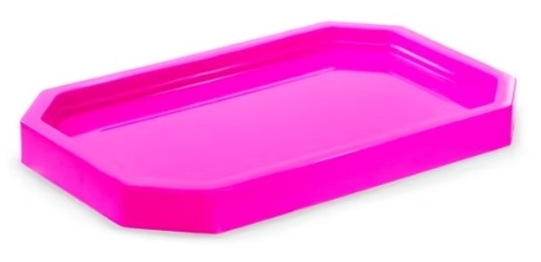 Bandeja Mini Lapidada Rosa Pink - Pegue e Monte Leão de Judá 