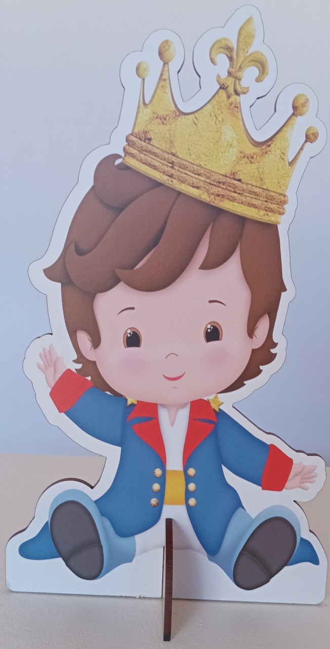 Display de Mesa Pequeno Príncipe - Pegue e Monte Leão de Judá 