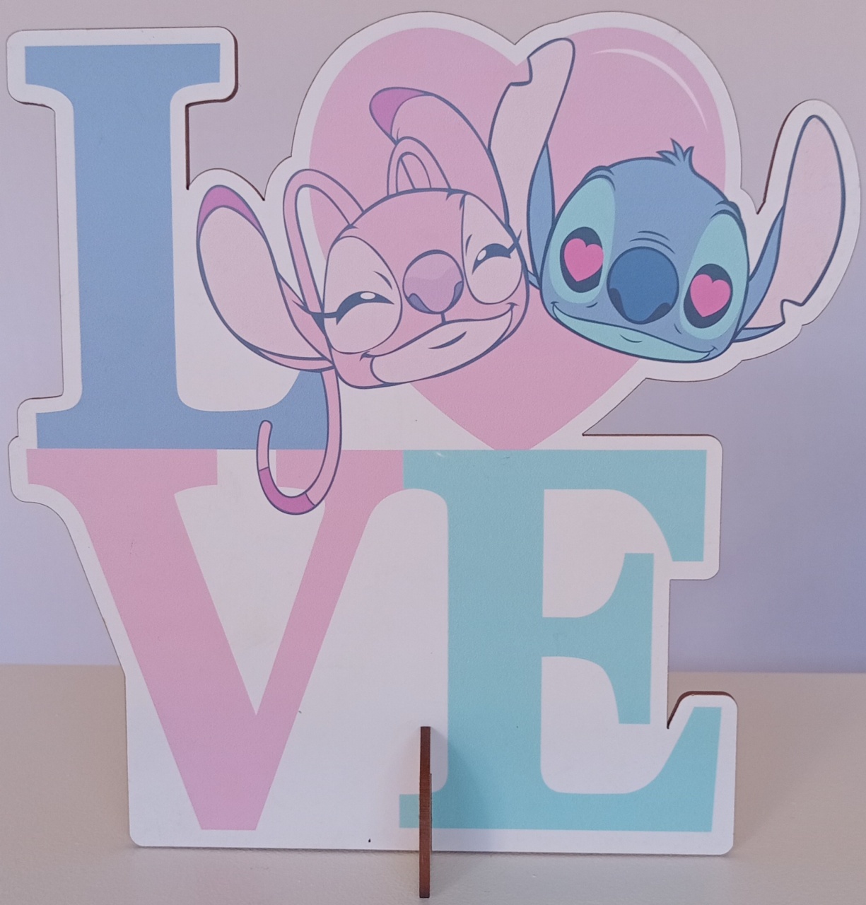Display de Mesa Stitch/Angel - Pegue e Monte Leão de Judá 