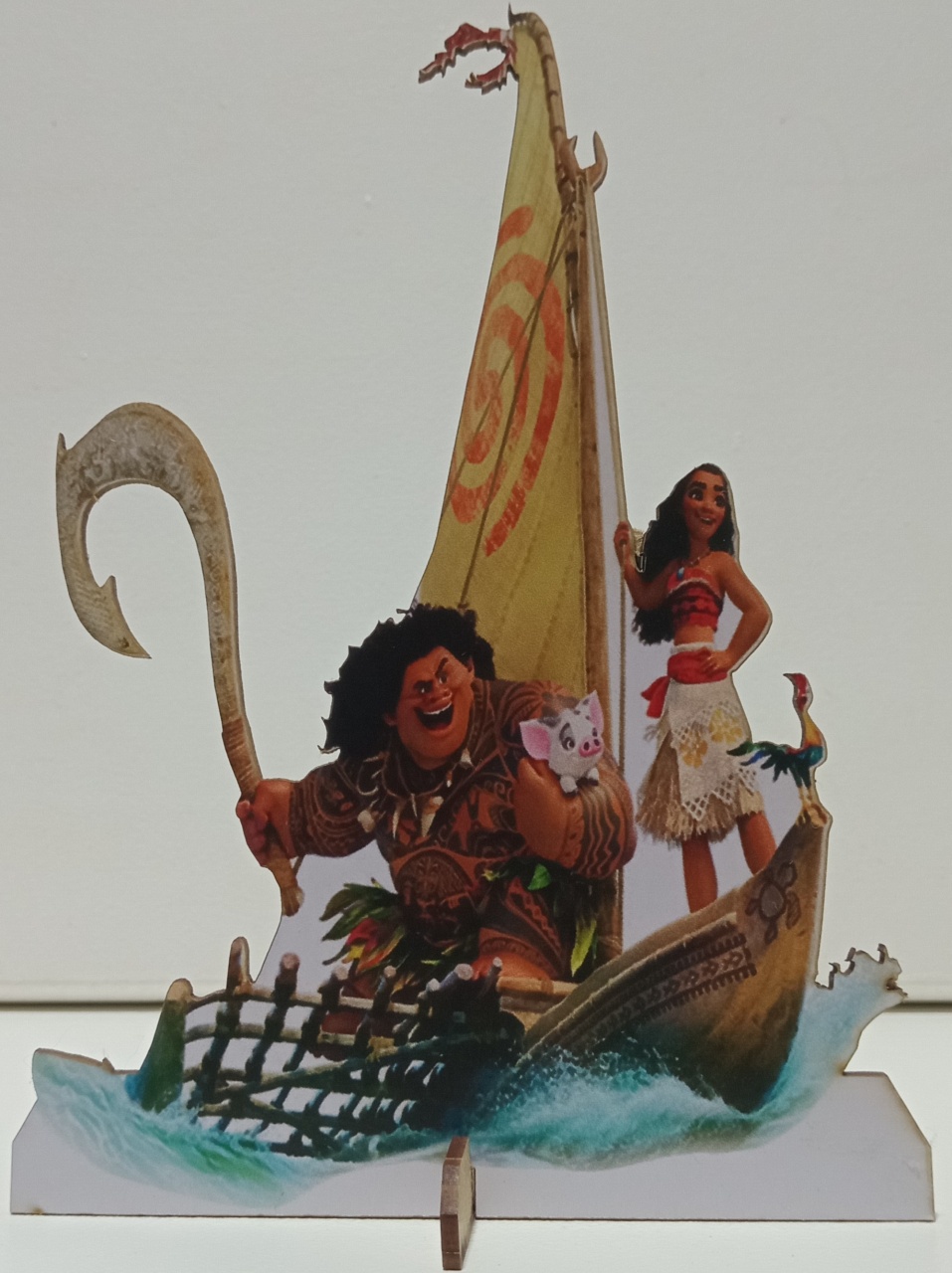 Display de Mesa Moana  - Pegue e Monte Leão de Judá 
