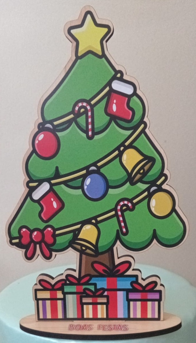 Display de Mesa Natal  - Pegue e Monte Leão de Judá 