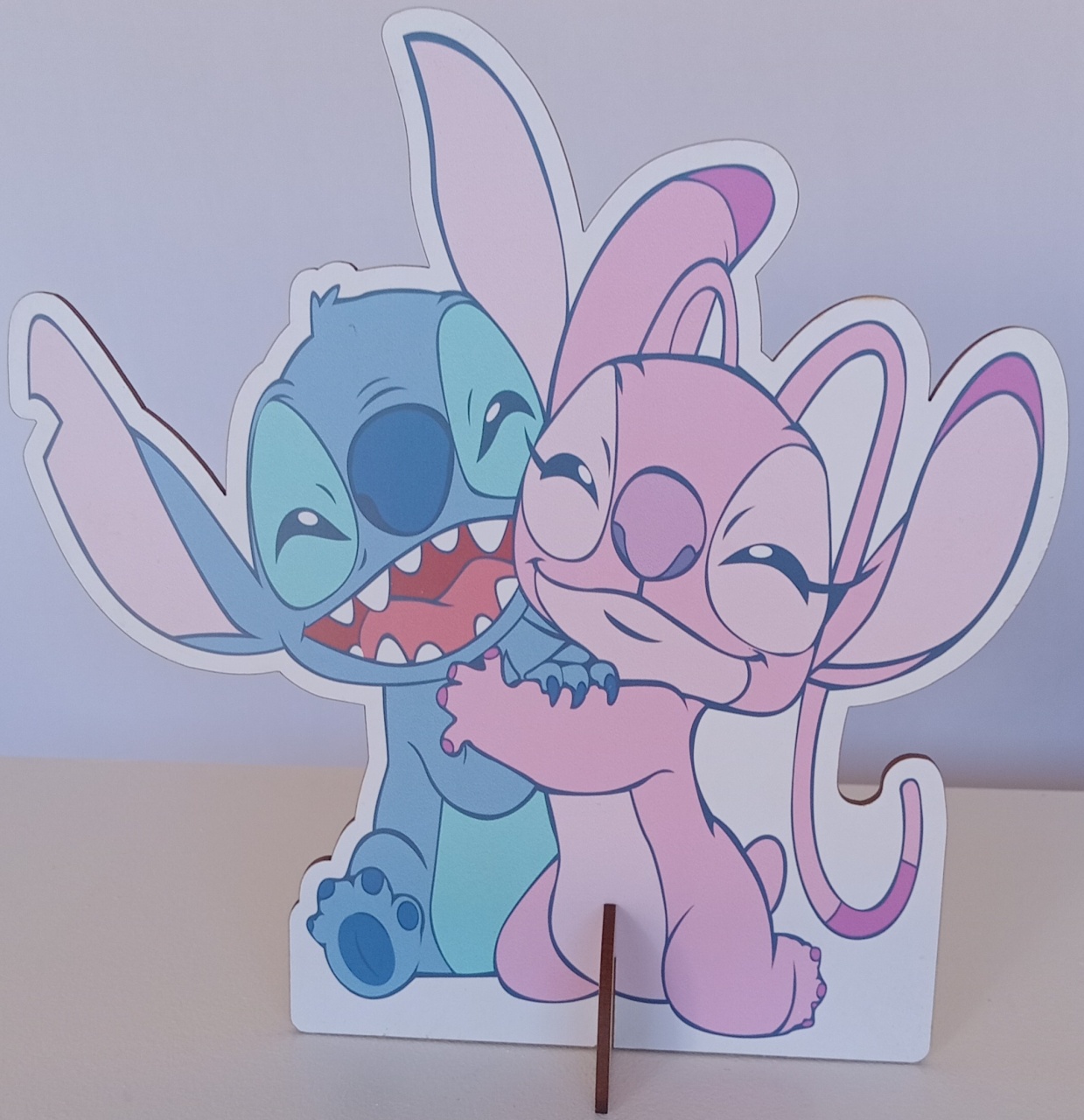 Display de Mesa Stitch/Angel - Pegue e Monte Leão de Judá 