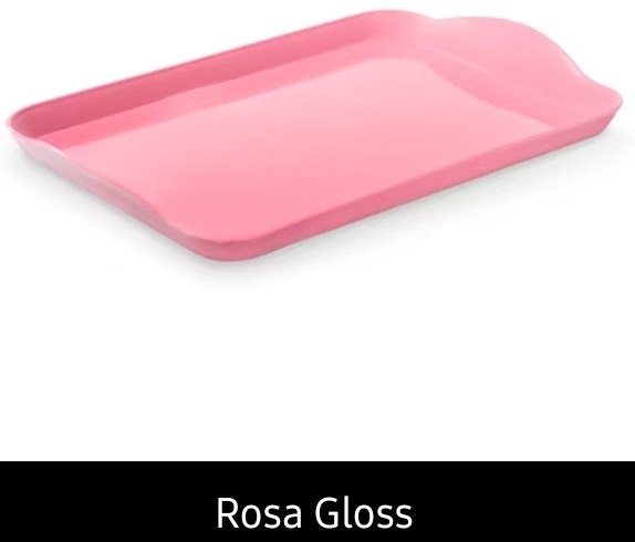 Bandejinha Rosa Gloss - Pegue e Monte Leão de Judá 