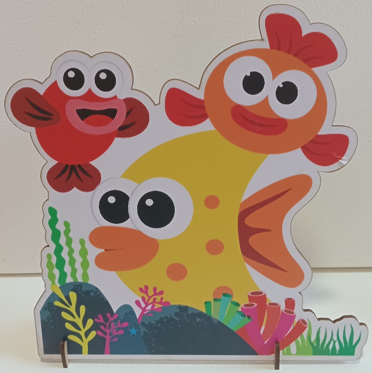 Display de Mesa Baby Shark - Pegue e Monte Leão de Judá 