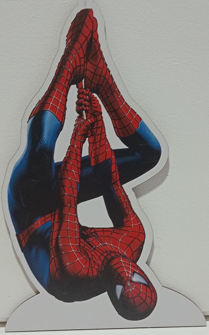 Display de Mesa Homem Aranha   - Pegue e Monte Leão de Judá 