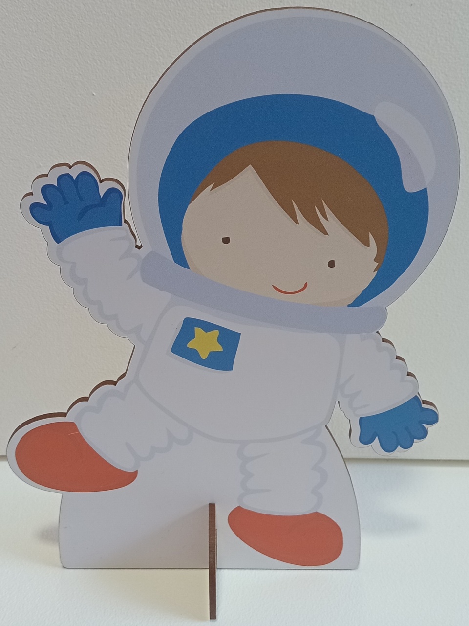 Display de Mesa Astronauta - Pegue e Monte Leão de Judá 