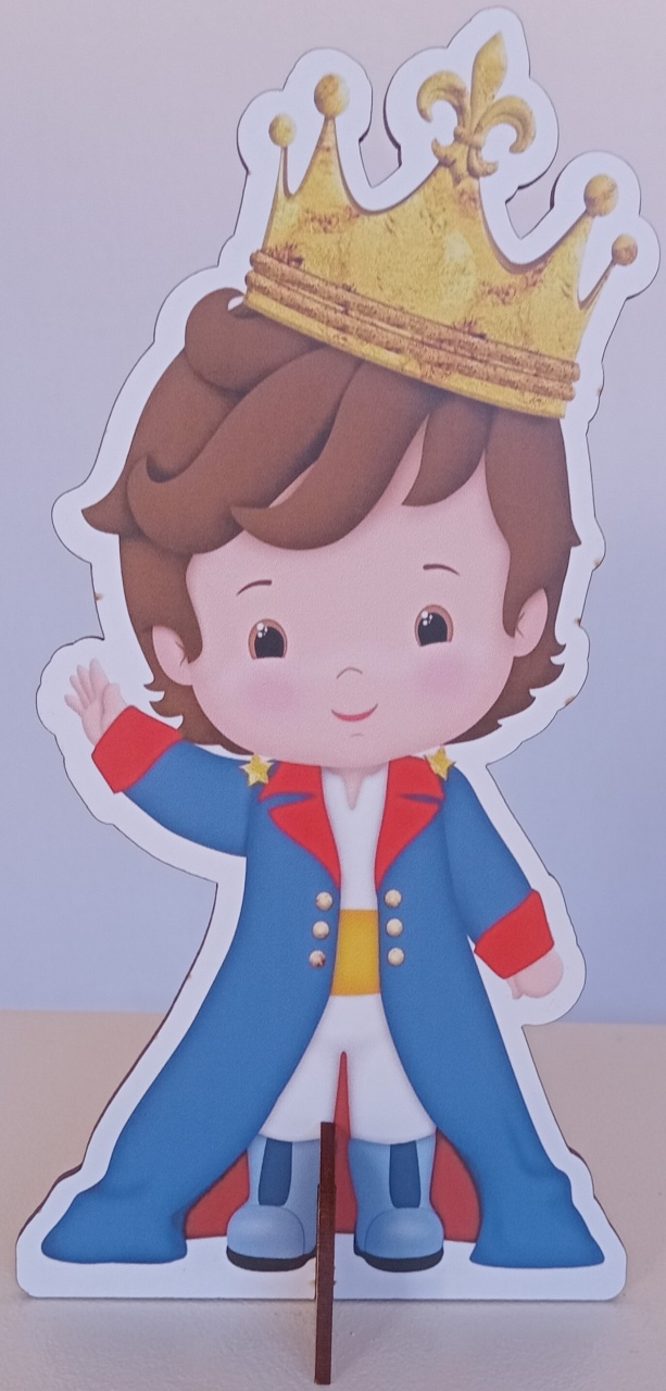 Display de Mesa Pequeno Príncipe - Pegue e Monte Leão de Judá 