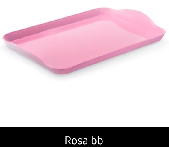 Bandejinha Rosa Bebê  - Pegue e Monte Leão de Judá 