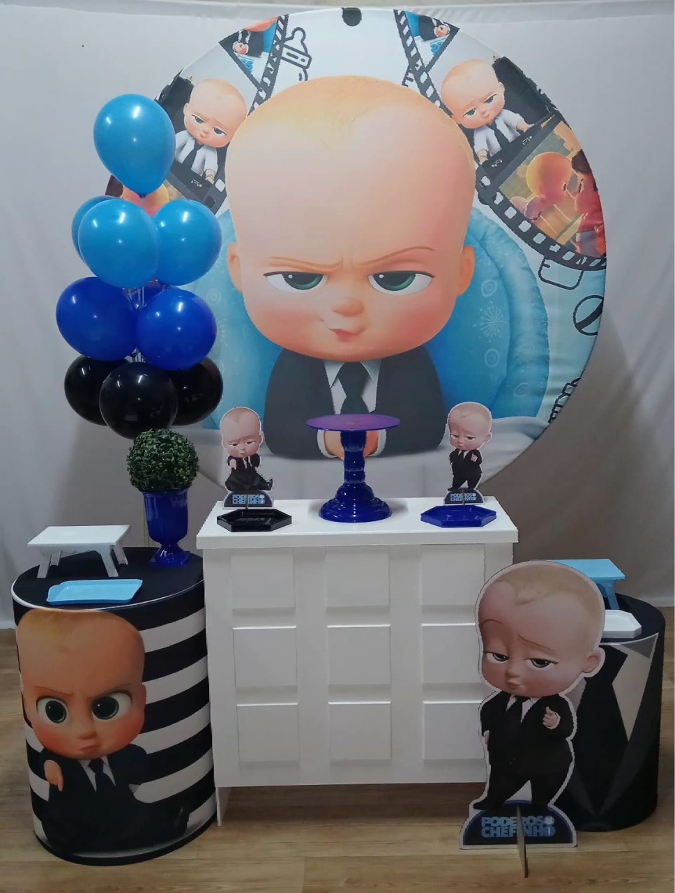Kit Festa dos Sonhos - Poderoso Chefinho - Pegue e Monte Leão de Judá 