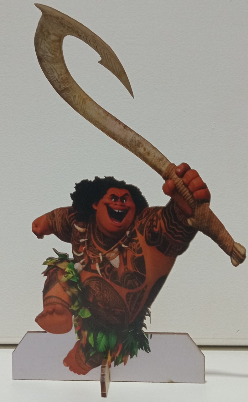 Display de Mesa Moana  - Pegue e Monte Leão de Judá 