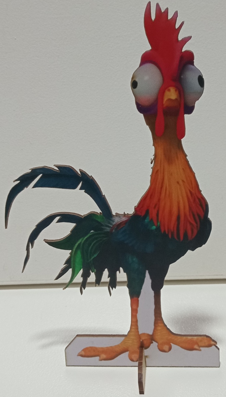 Display de Mesa Moana  - Pegue e Monte Leão de Judá 