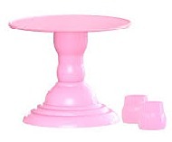 Boleira 22Cm Rosa Bebê  - Pegue e Monte Leão de Judá 