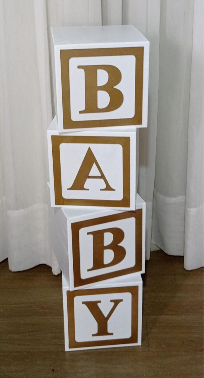 Cubos Baby 20X20  - Tok de Festas 