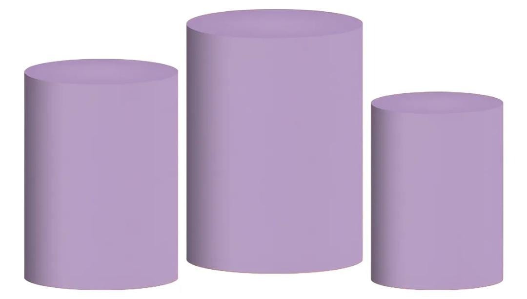 Capas de Cilindros Lilas  - Tok de Festas 