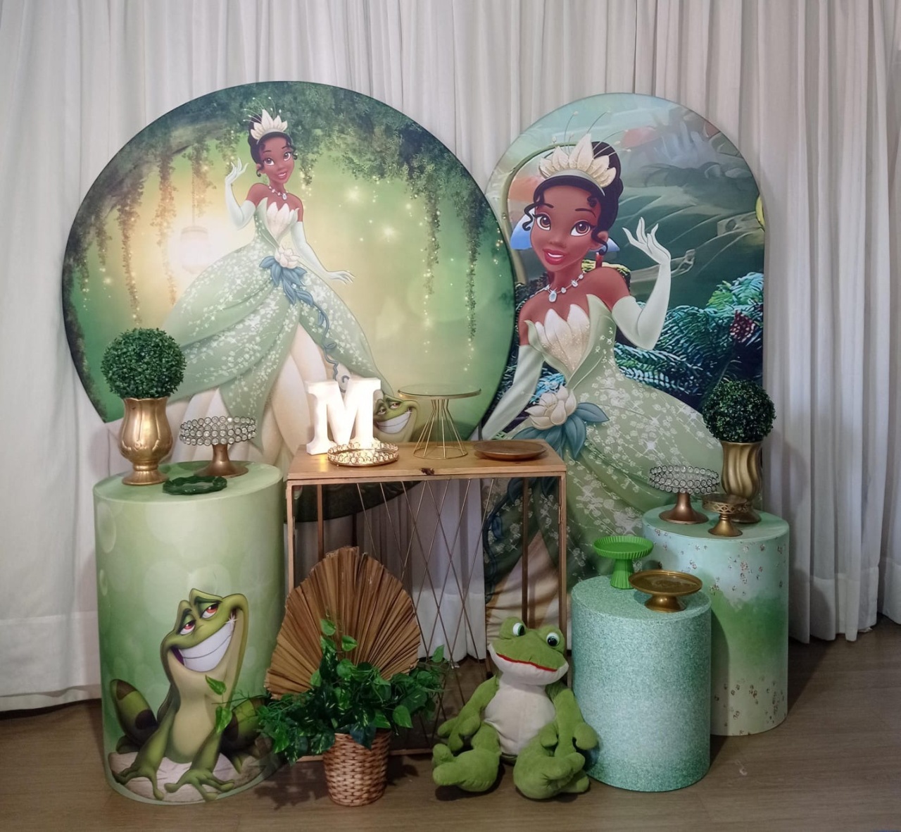 Princesa Tiana Adulta  Jade - Tok de Festas 