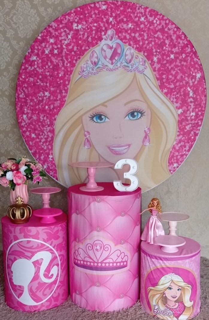 Barbie Princesa Rubi  - Tok de Festas 