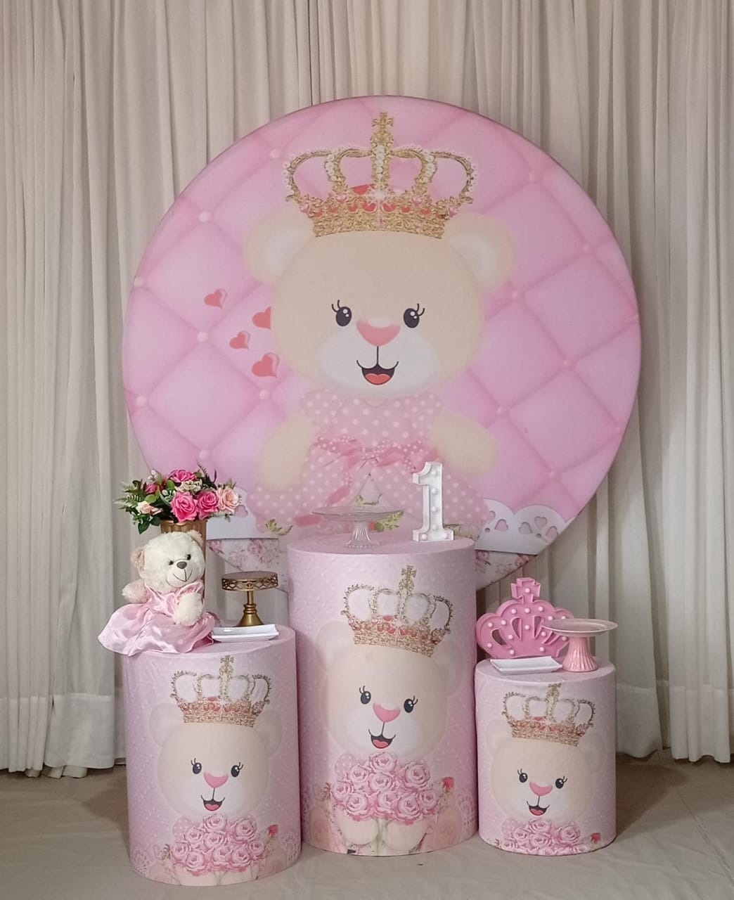 Ursinha Princesa Rubi - Tok de Festas 
