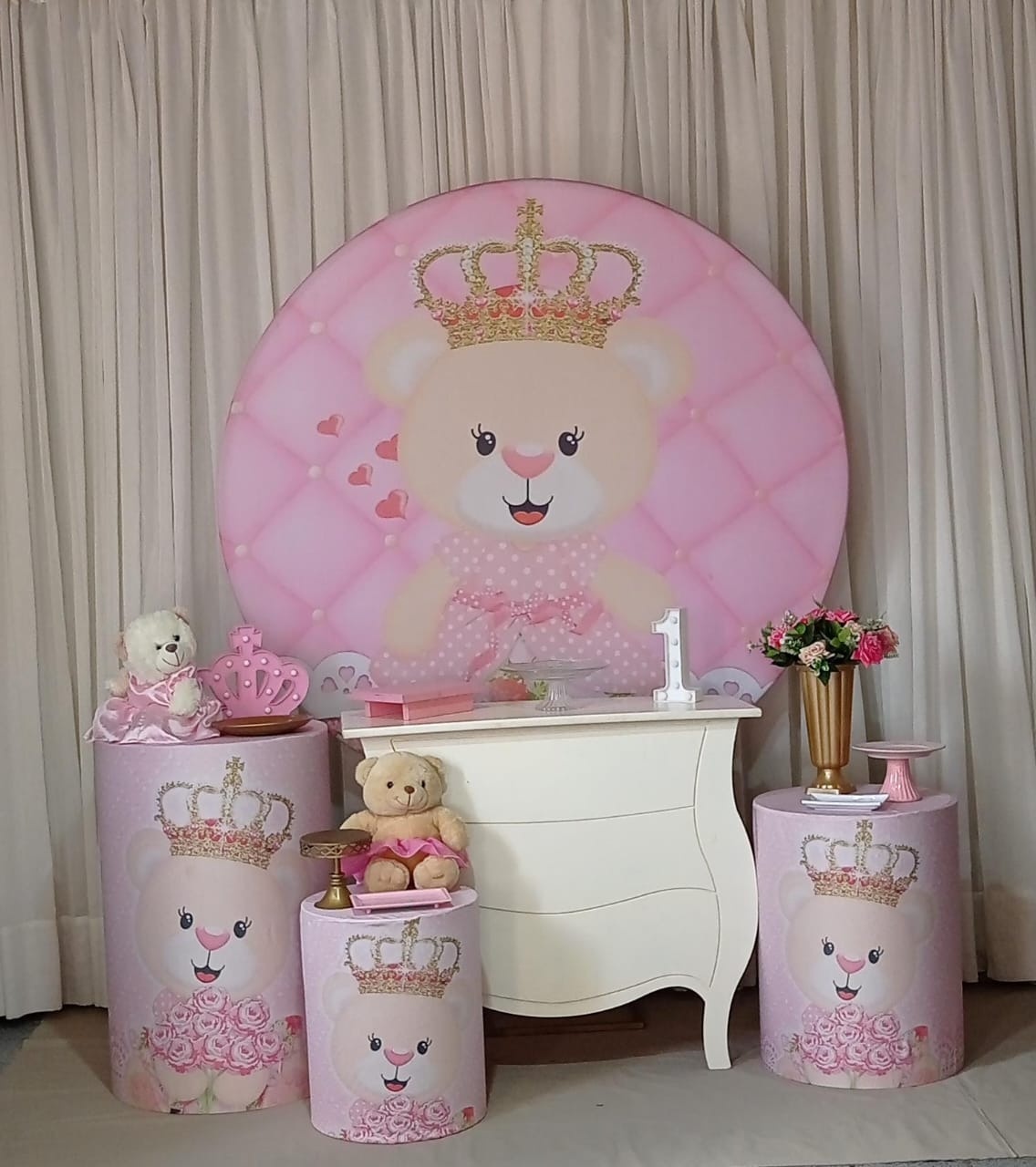 Ursinha Princesa Safira  - Tok de Festas 
