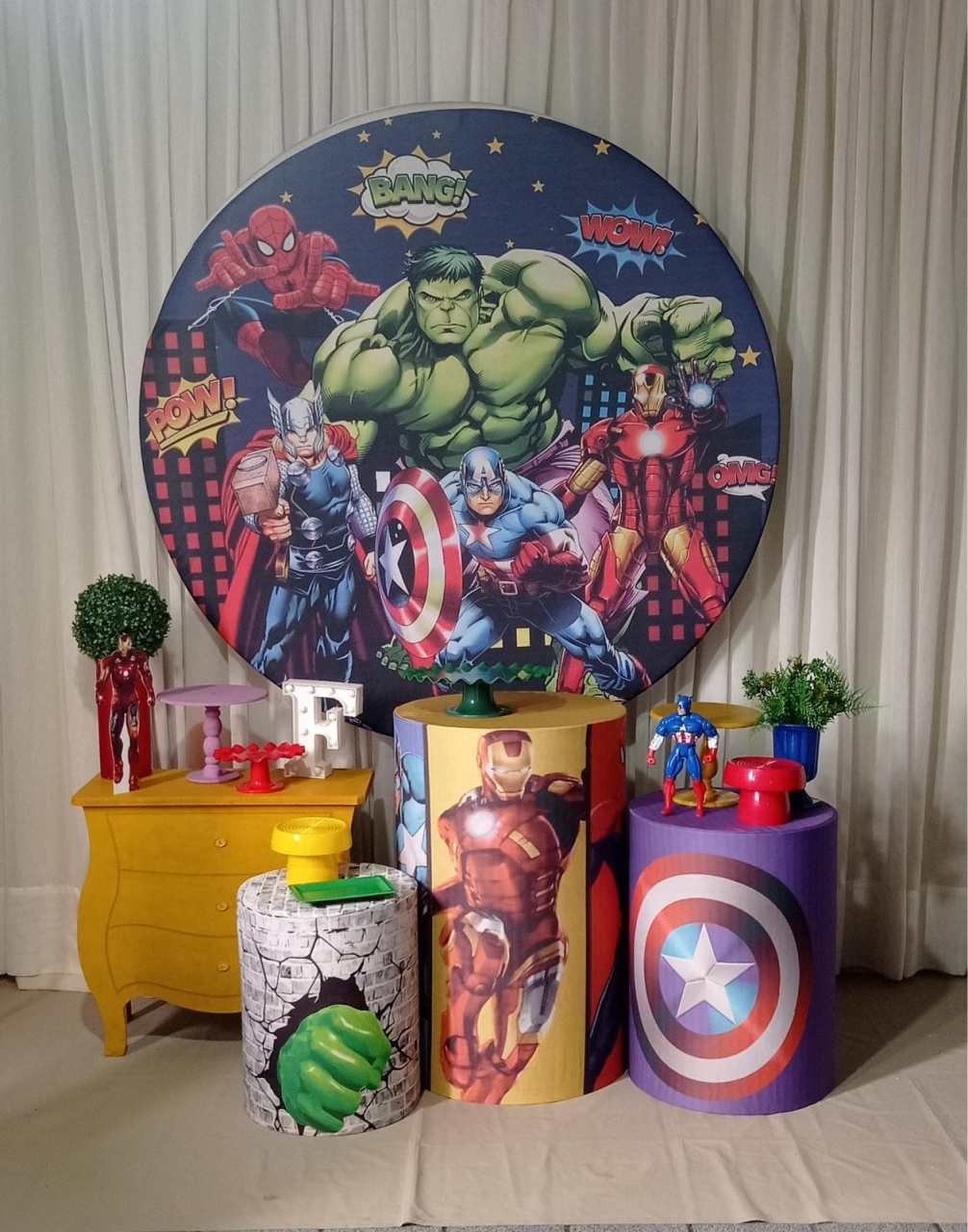 Vingadores Safira - Tok de Festas 