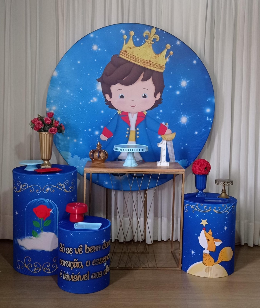 Pequeno Principe Moreno Safira - Tok de Festas 