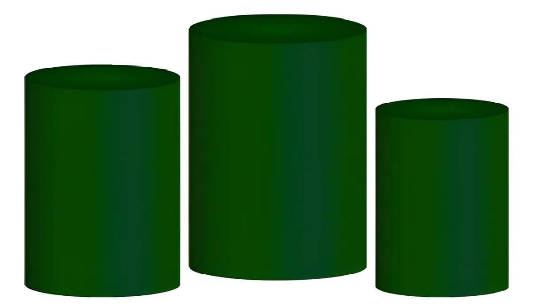 Capas Cilindros Verde  - Tok de Festas 
