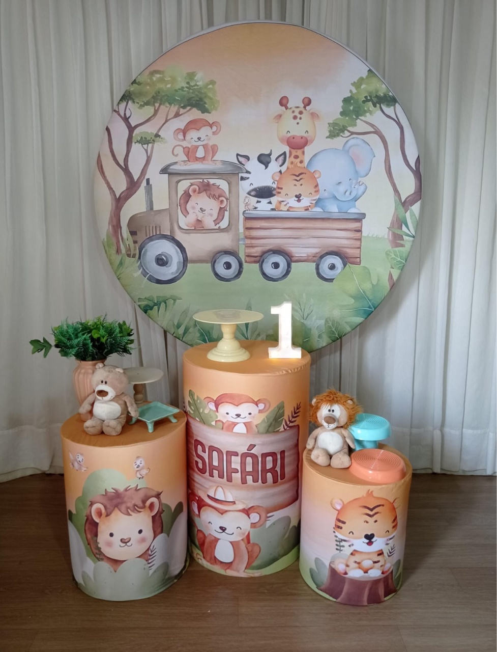 Safari Baby Rubi - Tok de Festas 